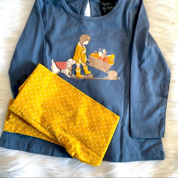 Cynthia Rowley infant girls 4pc mix and match legging set. 24m. - Picture 4 of 9